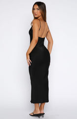 She's For Keeps Maxi Dress Black