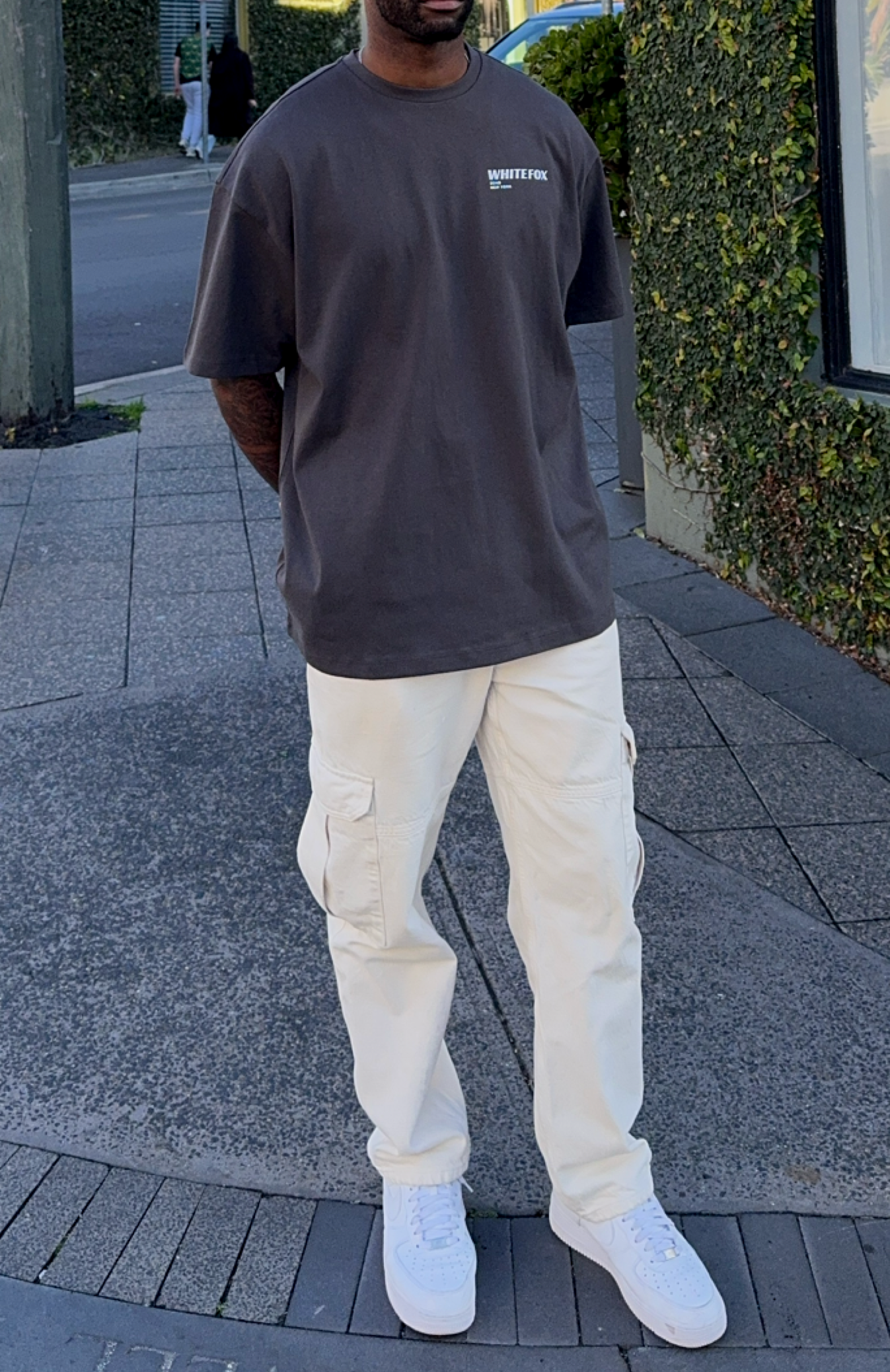 New York Archives Oversized Tee Volcanic