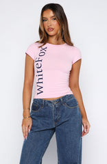 Know You Best Baby Tee Baby Pink