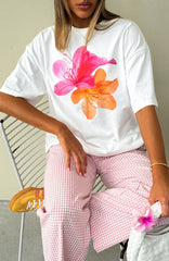 Power Of Possibility Oversized Tee White