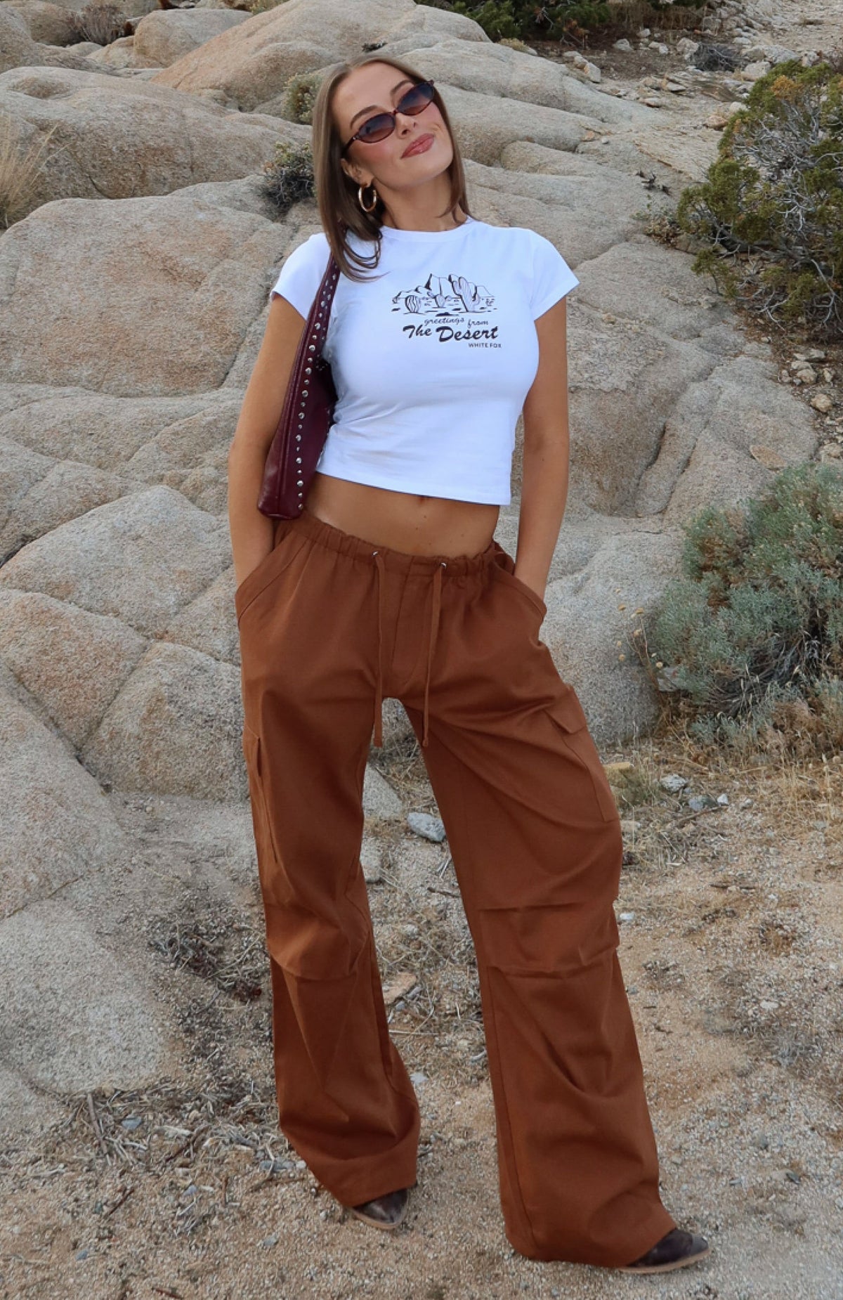 Real Satisfaction Cargo Pants Chocolate