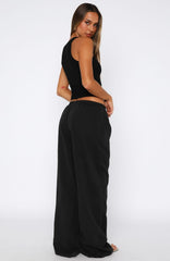 Take A Stance Pants Black