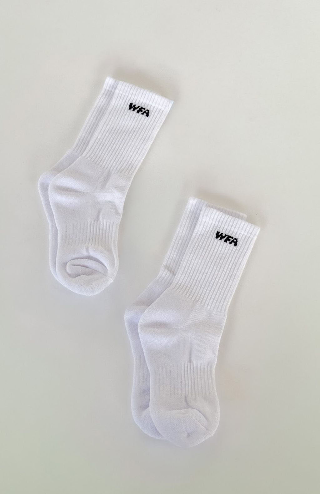 WFA 2 Pack Socks White/Black