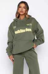 Ready To Go Oversized Hoodie Khaki