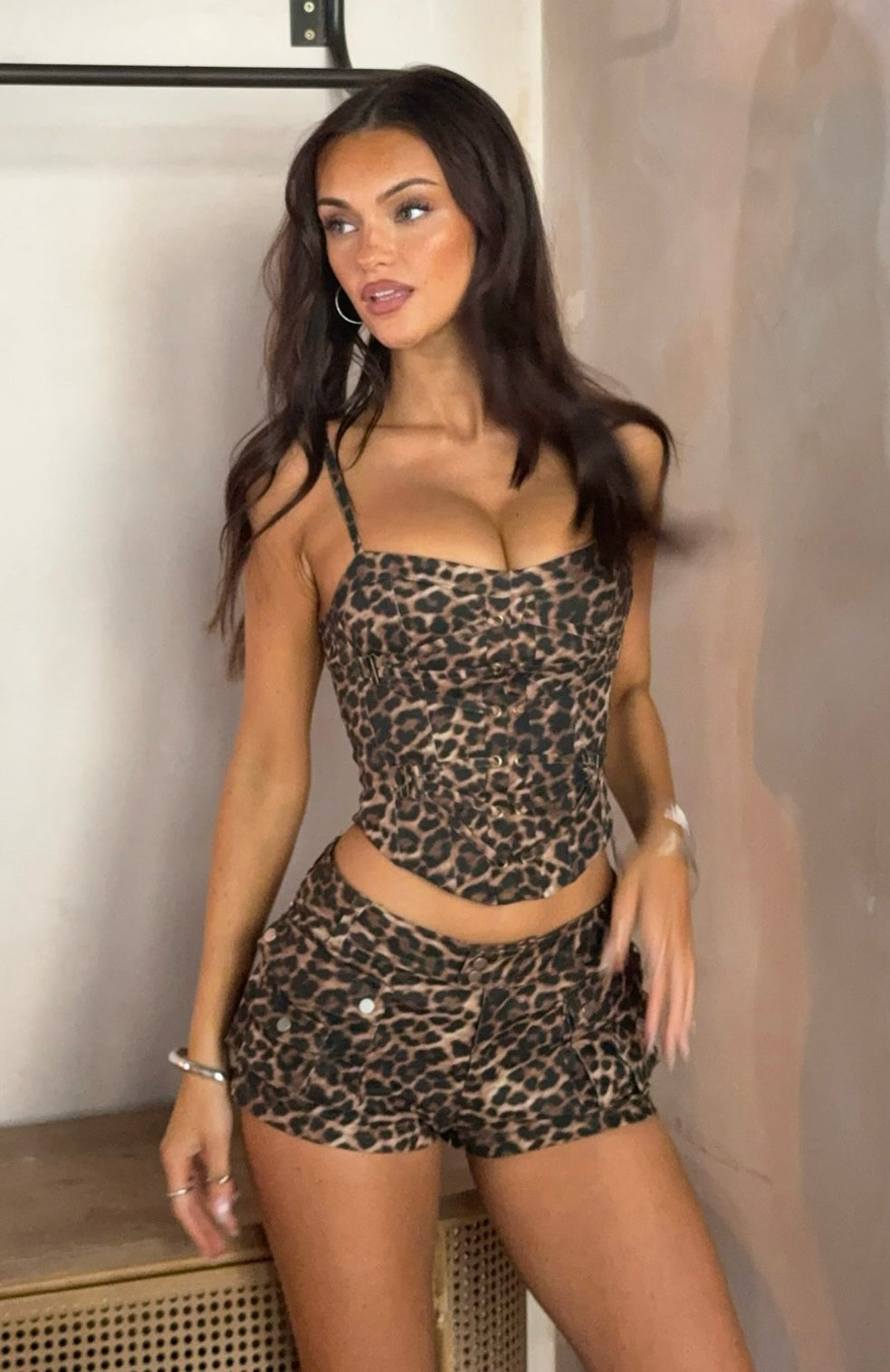 Missing Me Cargo Short Exotic Spot