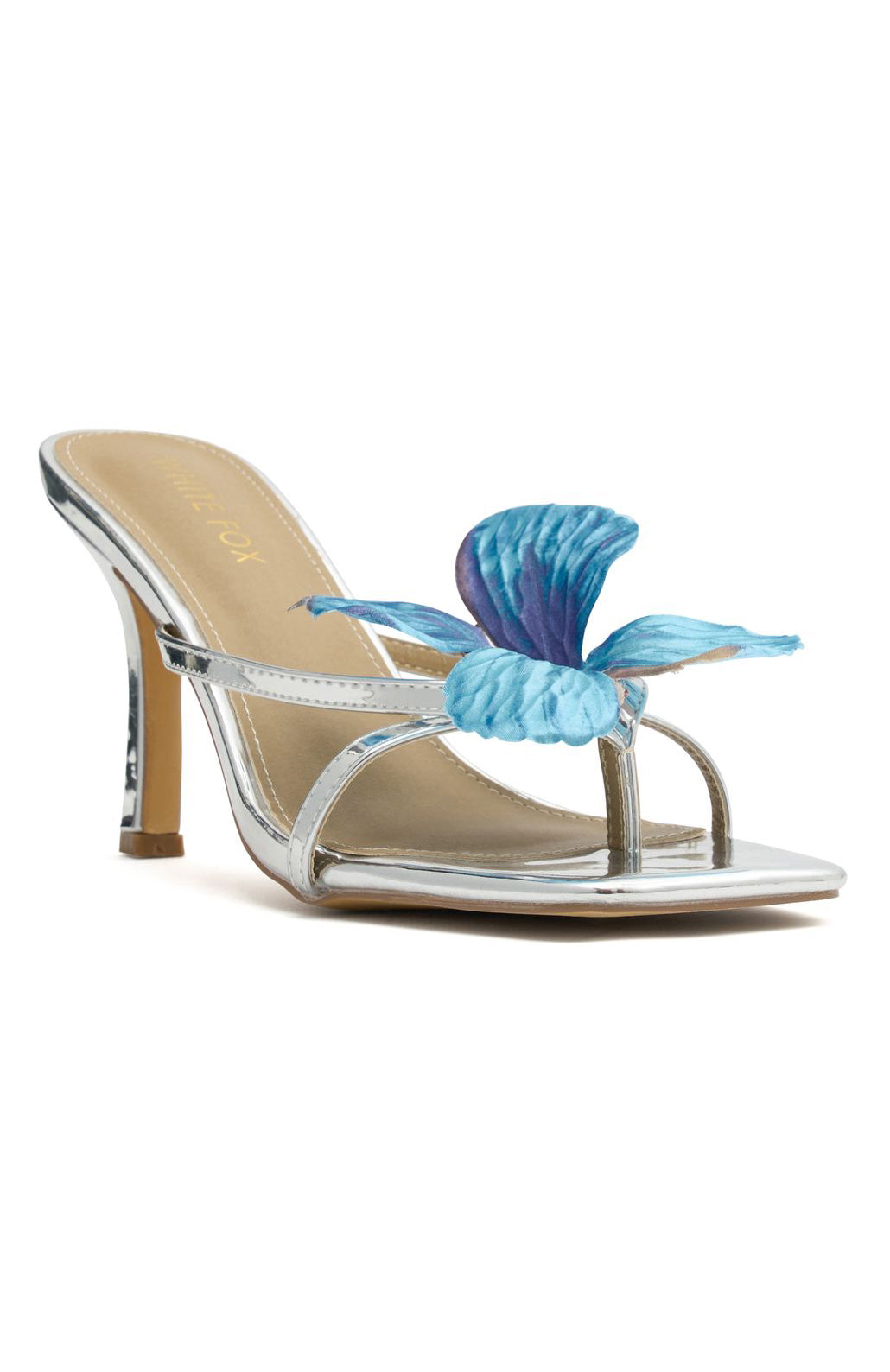 Ayan Mules Silver/Blue