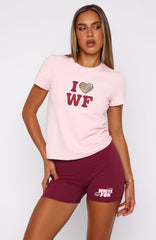 11th Street Concrete Jungle Relaxed Baby Tee Strawberry Whip