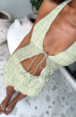 His Favourite Halter Top Matcha