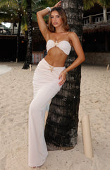 Lil Mermaid Maxi Skirt Latte