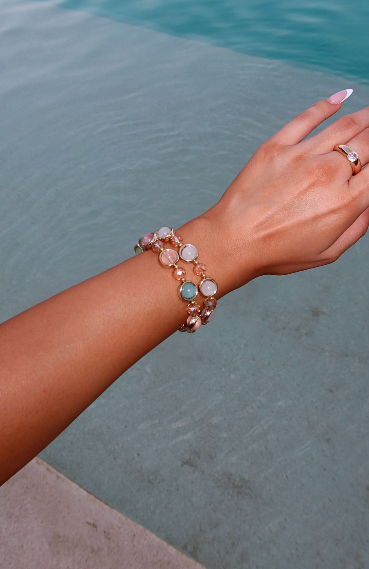 Allison Bracelet Set Multi/Gold