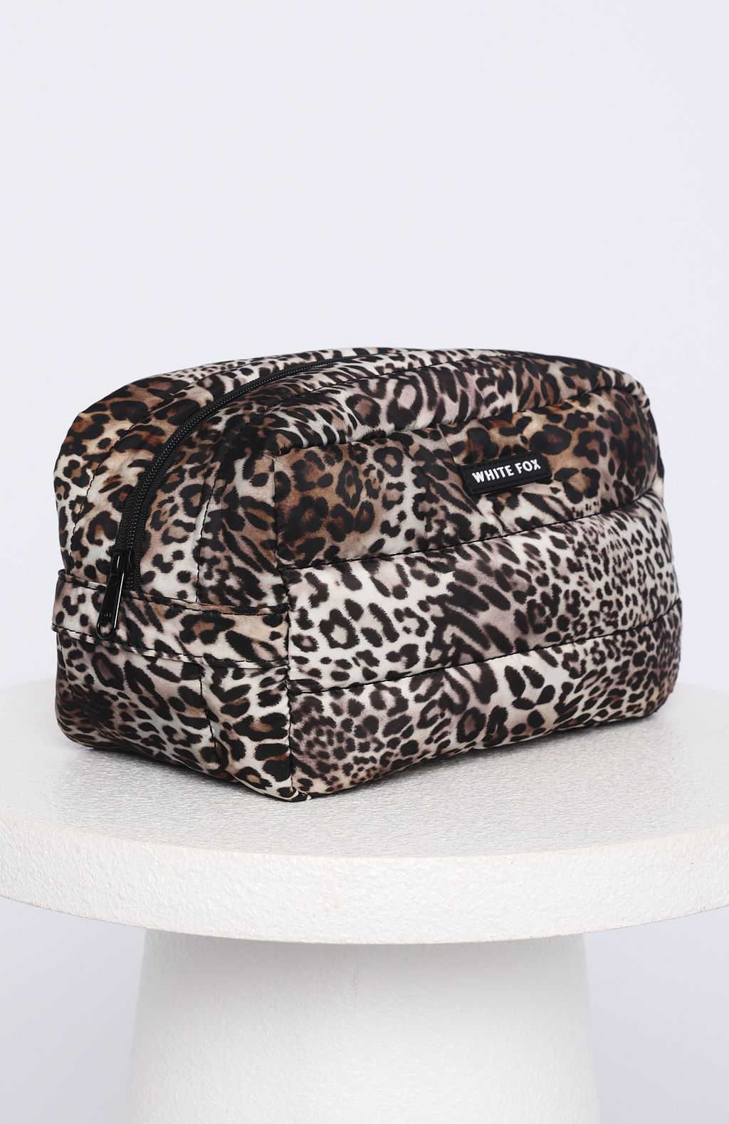 Take A Leap Cosmetic Bag Leopard