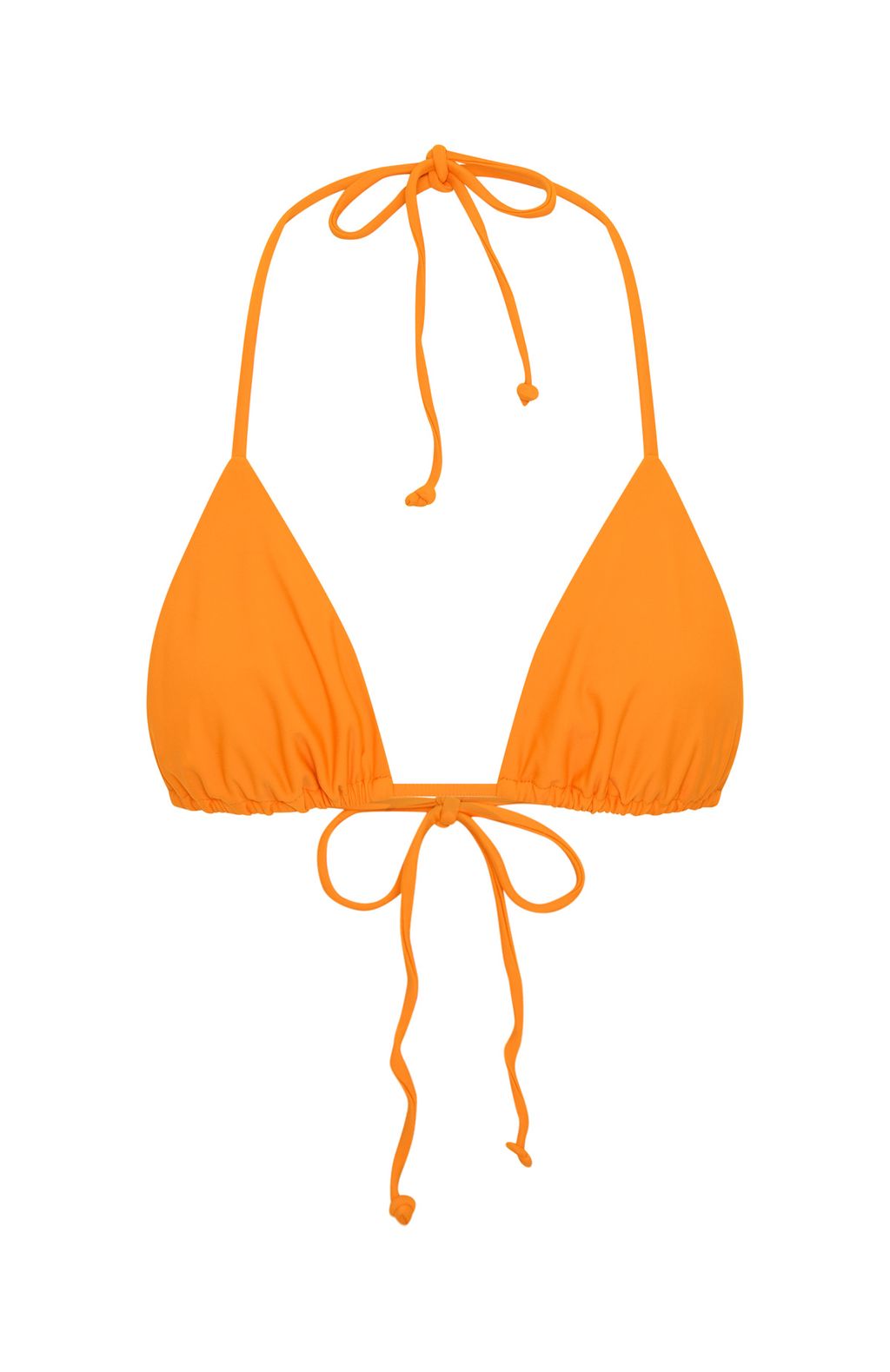 Golden Hour Bikini Top Tangerine