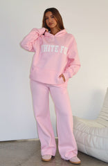 Shout It Out Wide Leg Sweatpants Pink