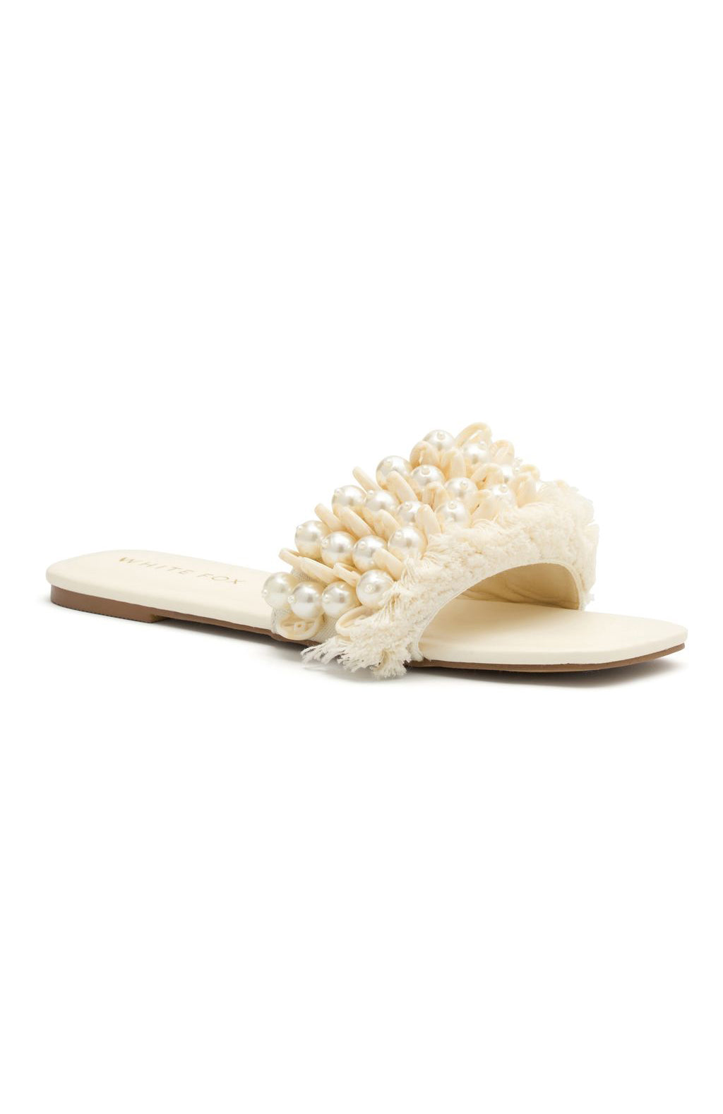 Valentina Sandals Cream