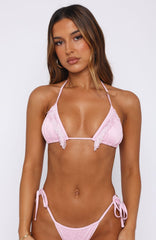 Take Me To Portofino Bikini Top Pink