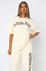 From The Archives Maya Oversized Tee Lemon