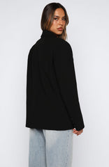 What's His Is Mine Blazer Black