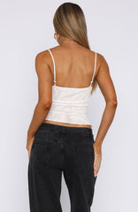 Sweet Sensation Cami Top White