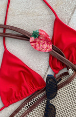 Piper Hair Clip Strawberry