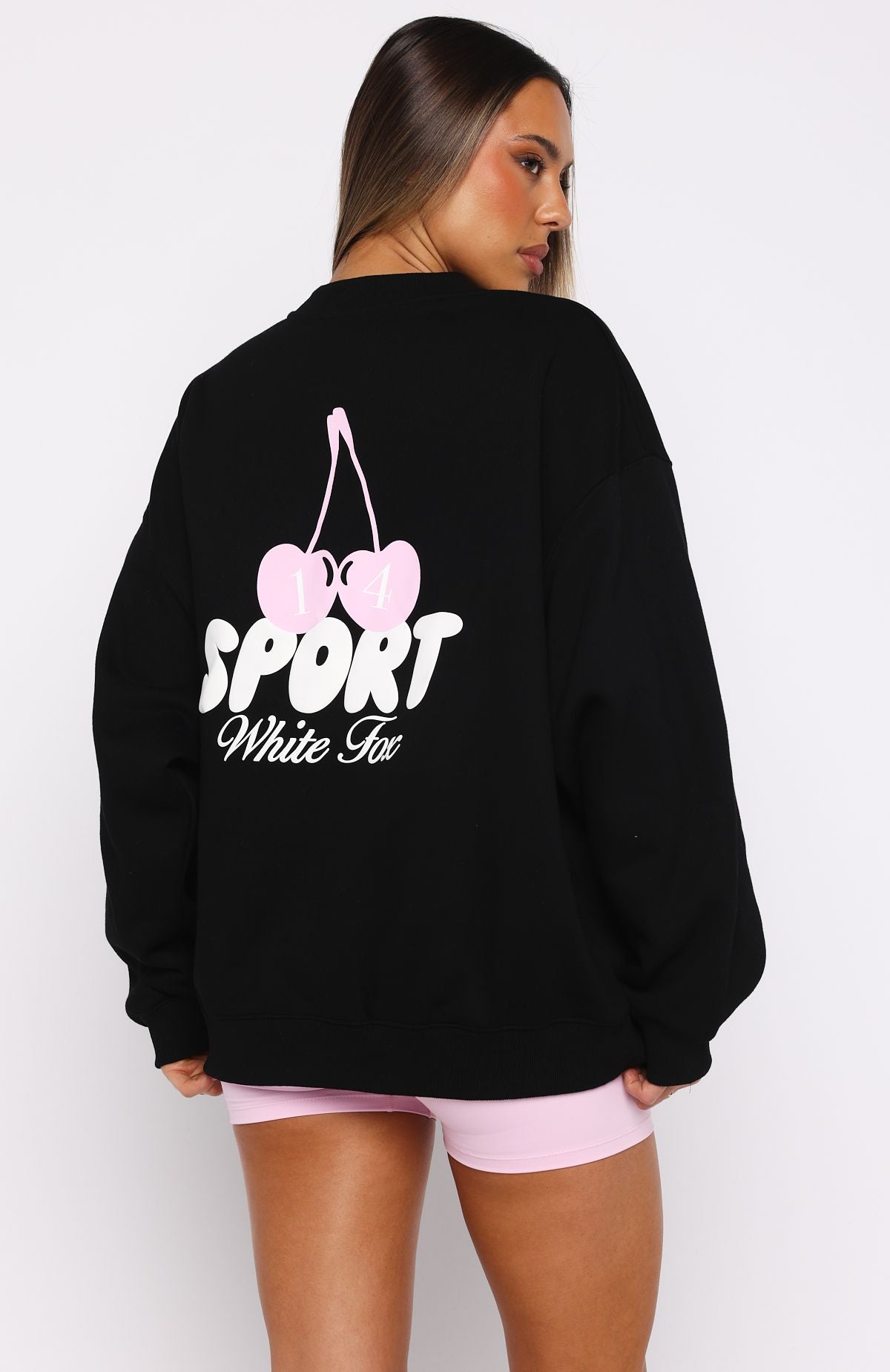 Club 14 Peyton Oversized Sweater Black