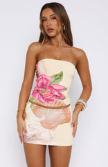 Late Nights Mini Skirt Lemon Jewels