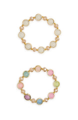 Allison Bracelet Set Multi/Gold