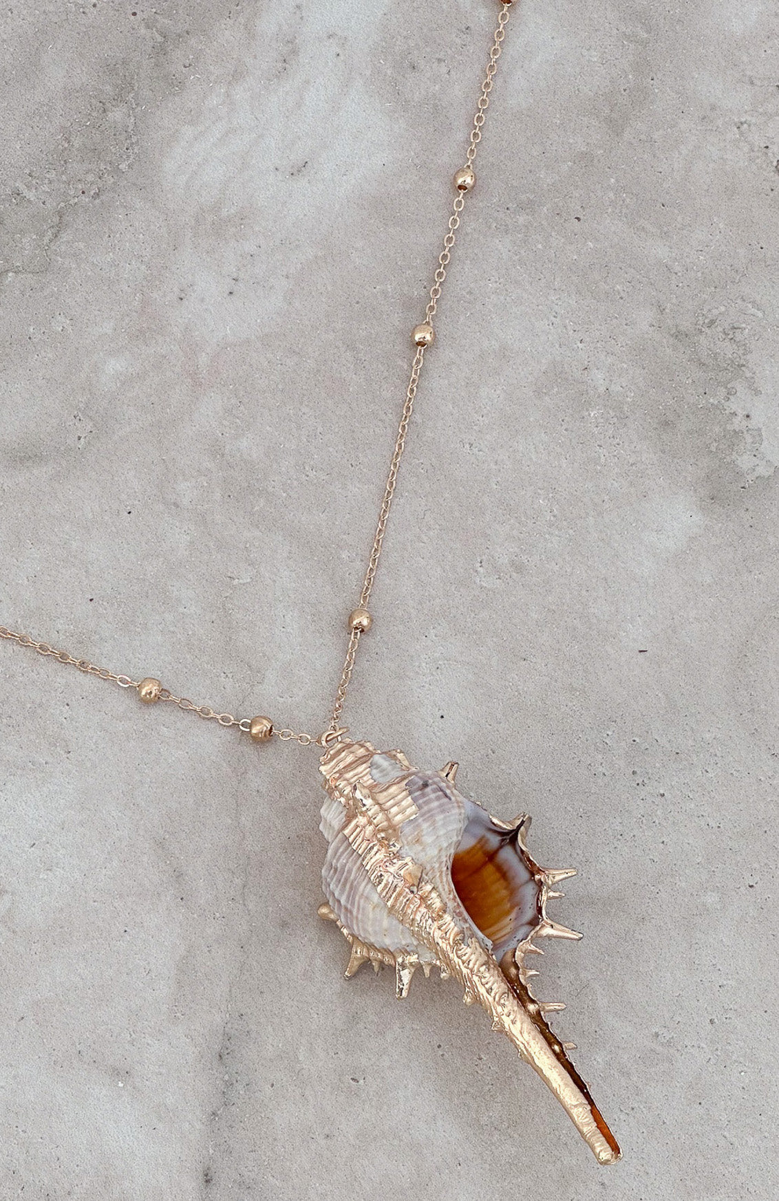 Autumn Necklace Gold