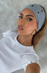 Bronwyn Headband Grey