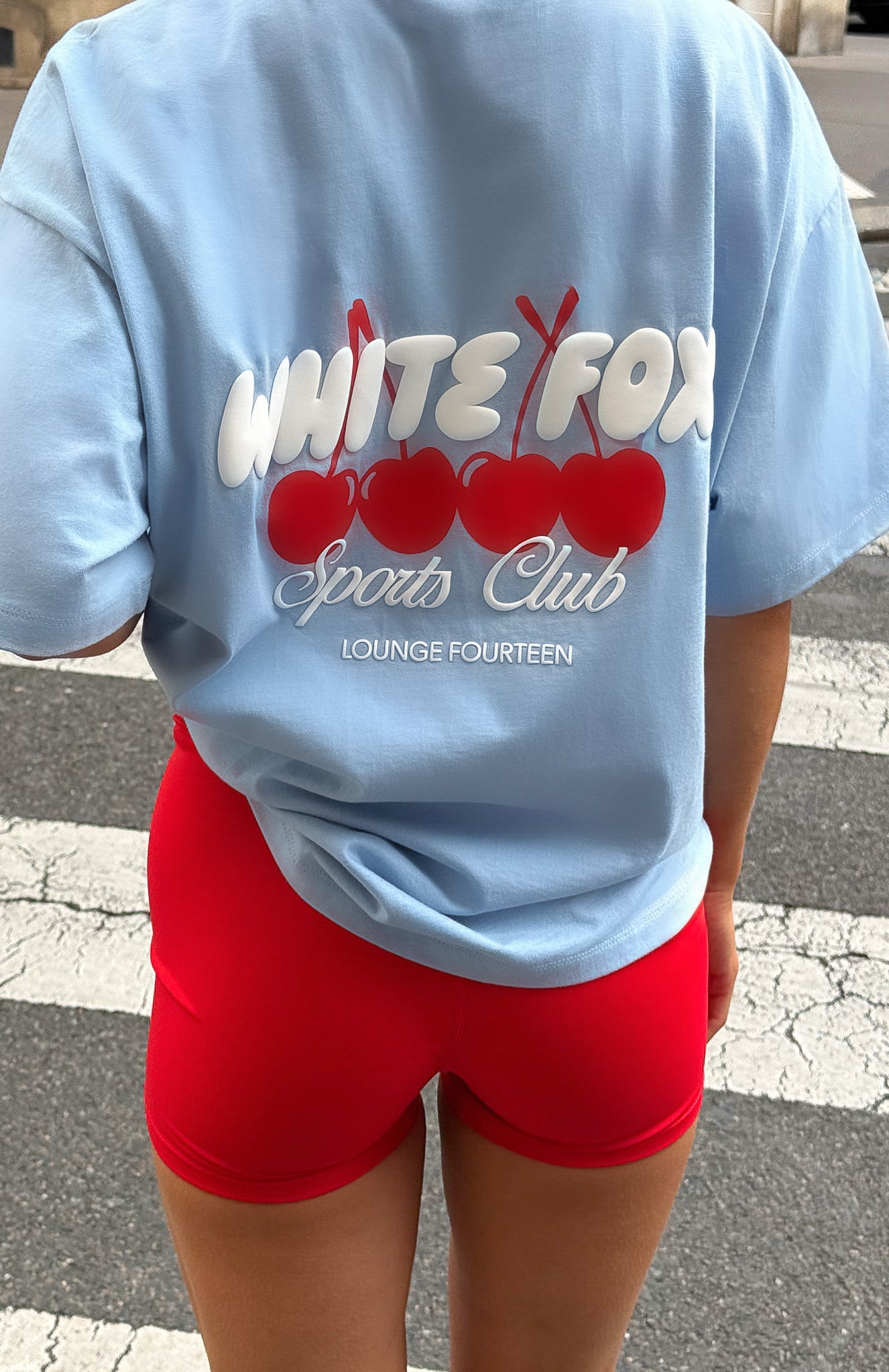 Club 14 Cassie Bike Shorts Red