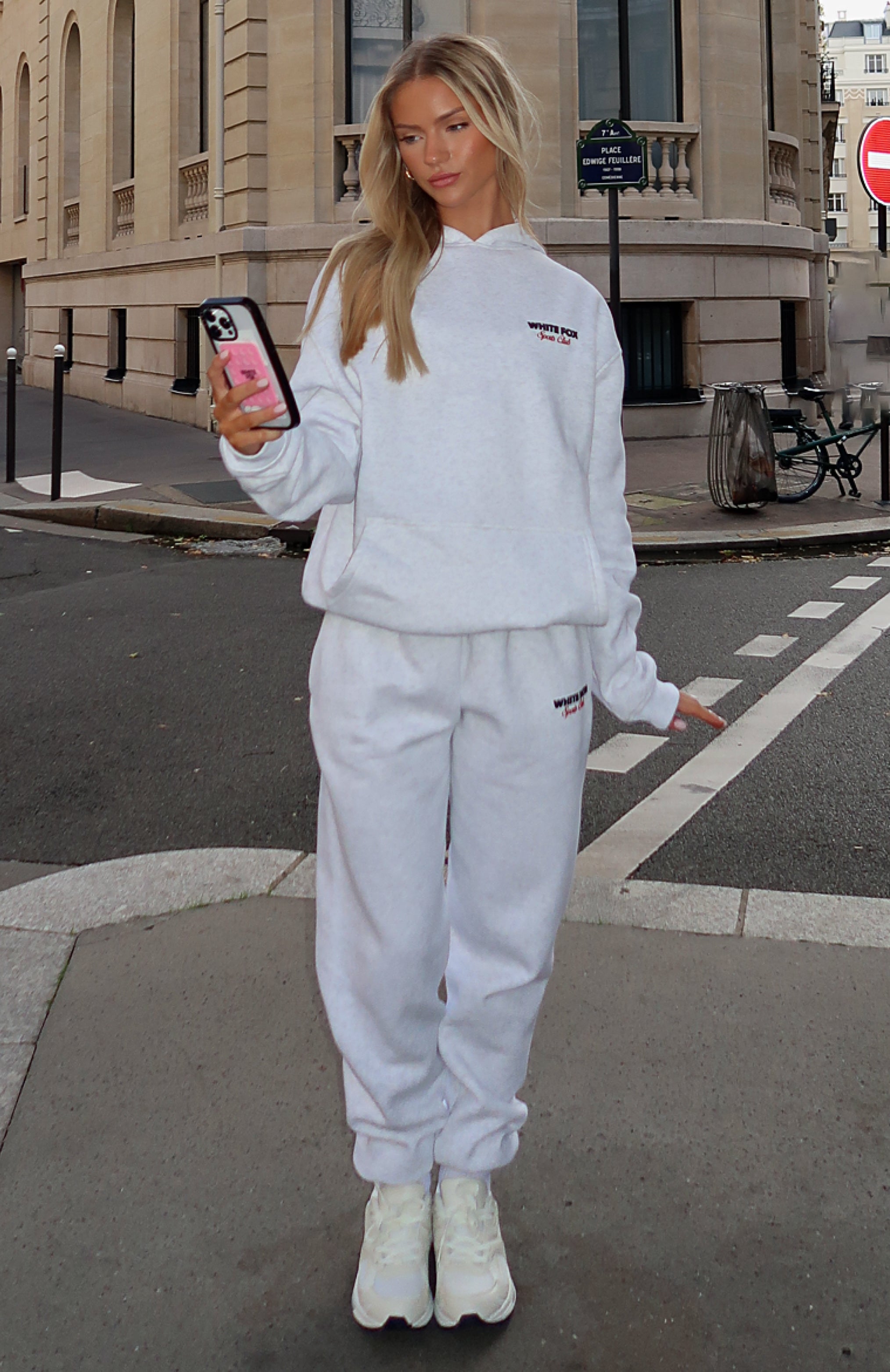 Club 14 Izzy Sweatpants Grey Marle