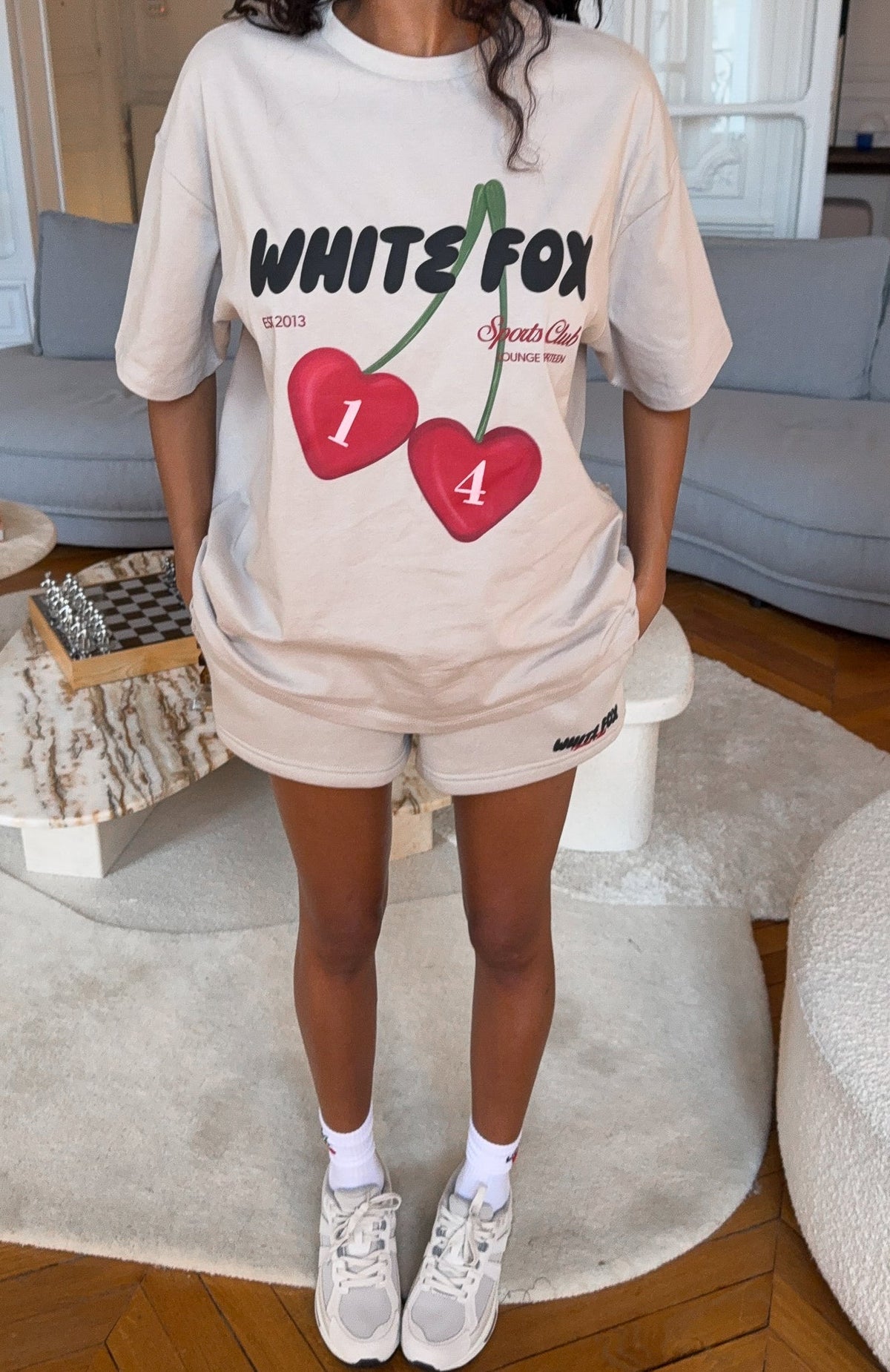 Club 14 Trinity Oversized Tee Moon