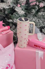 Colson Drink Bottle 1.2 Litre Cream Bows