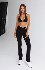 Reflex Flare Leggings Black/White