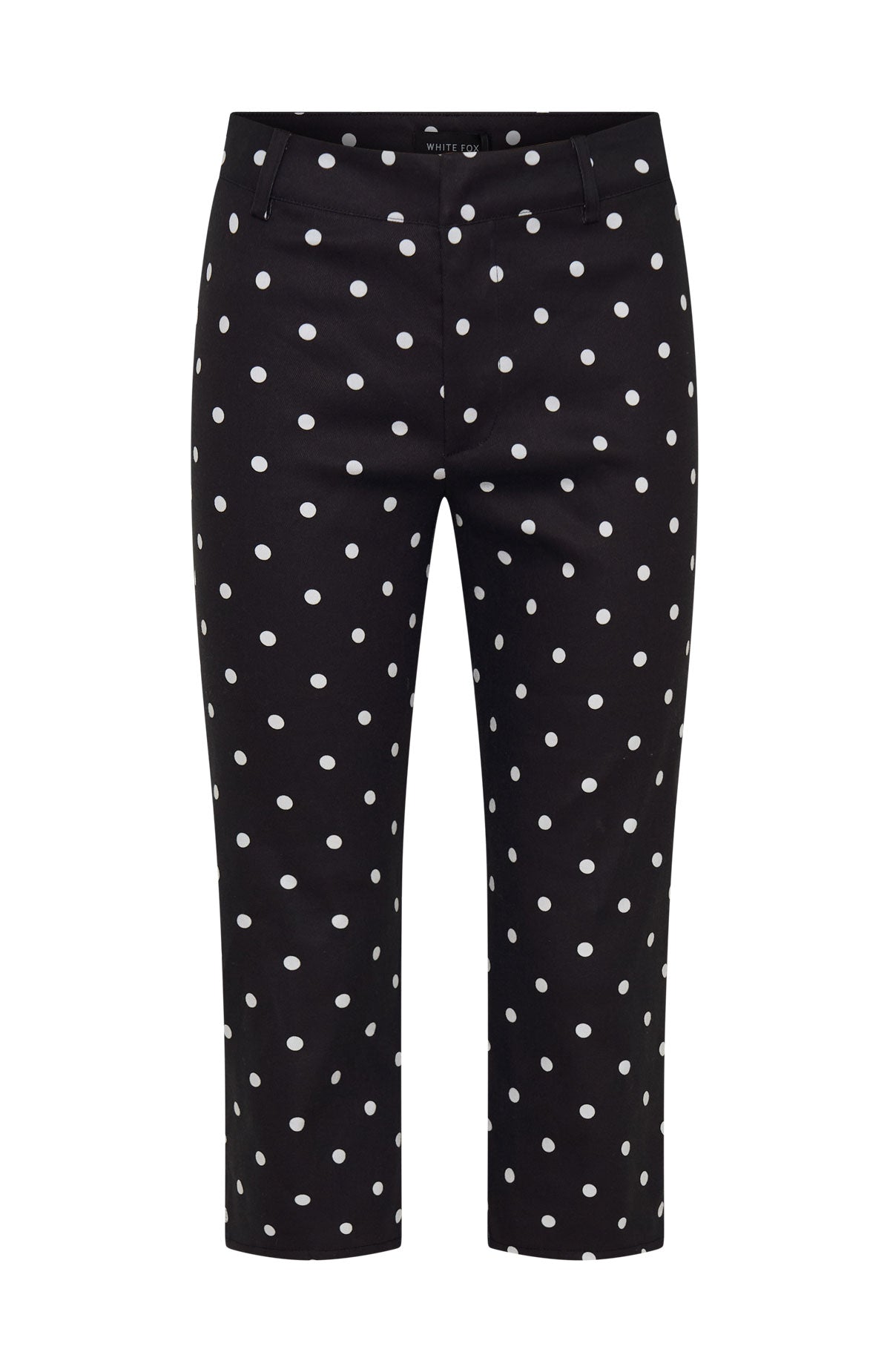 Day For It Capri Pants Black/White Polka Dot