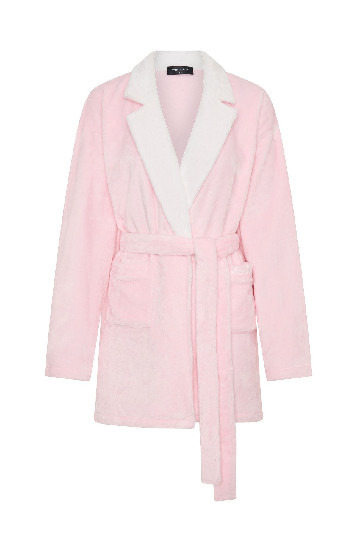 Dial Tone Fluffy Robe Baby Pink