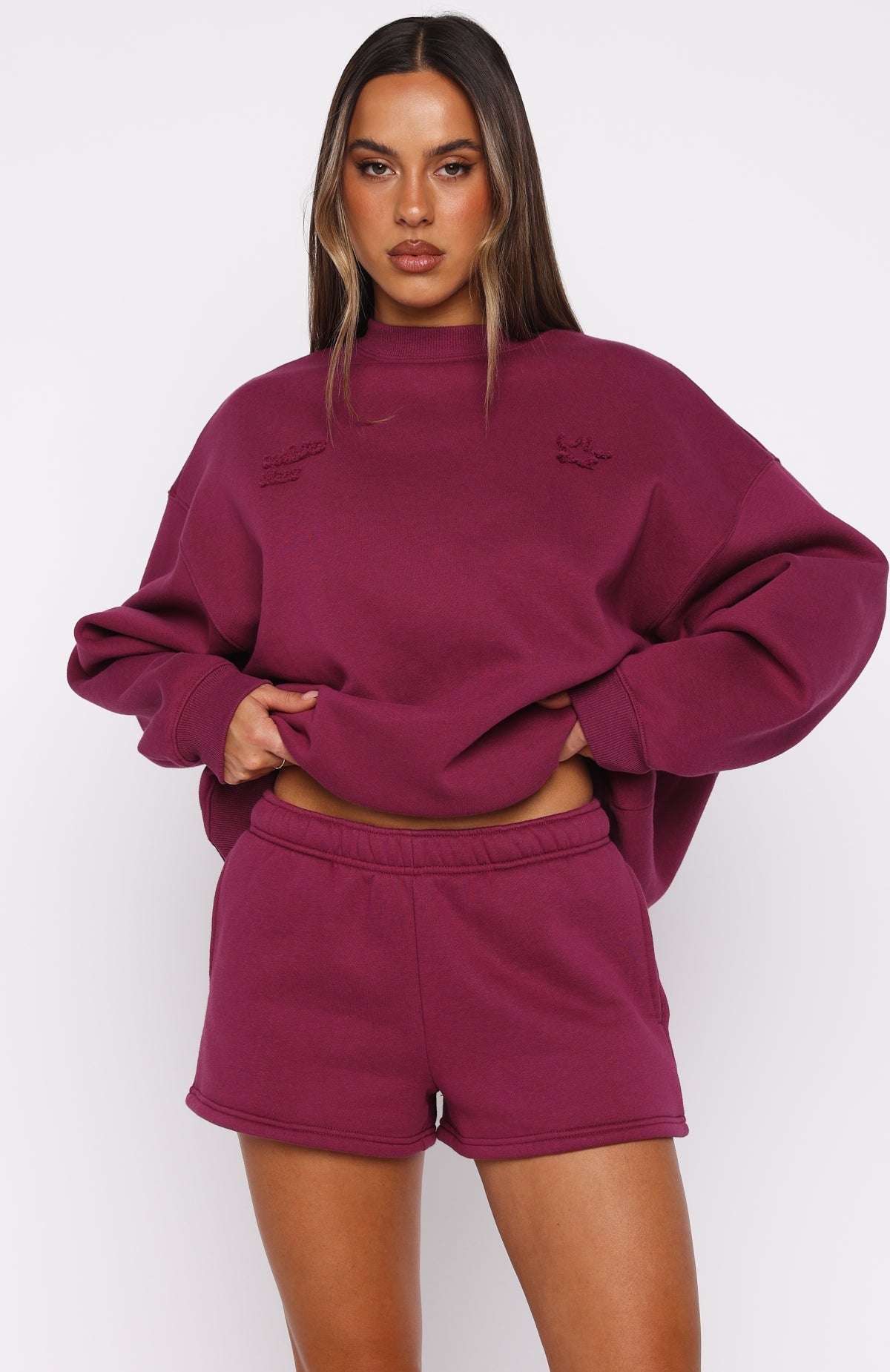 From The Archives Lexi Lounge Shorts Berry