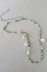 Hanalei Body Chain Green/Gold