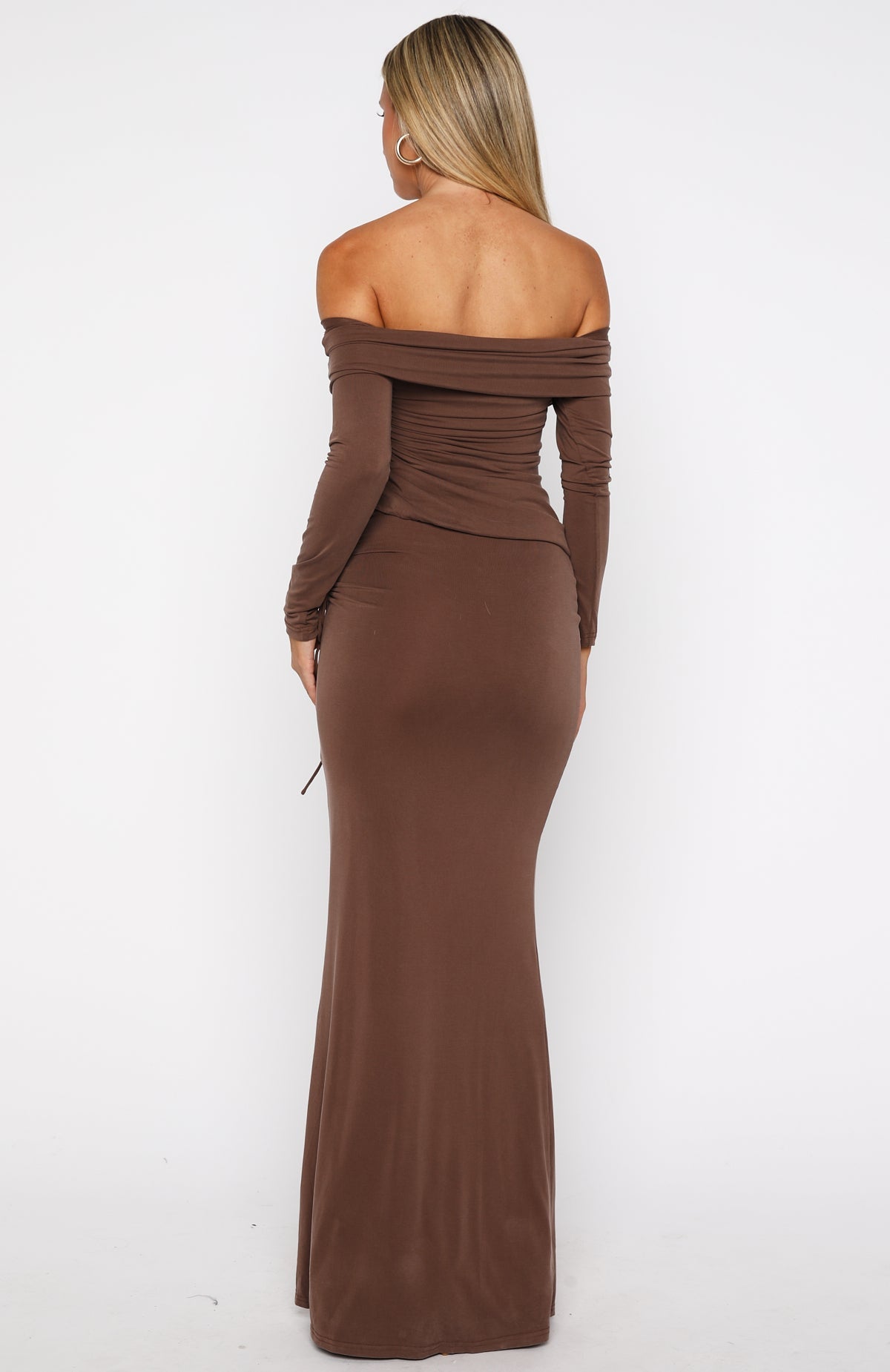 I'm Not Sorry Maxi Skirt Coffee