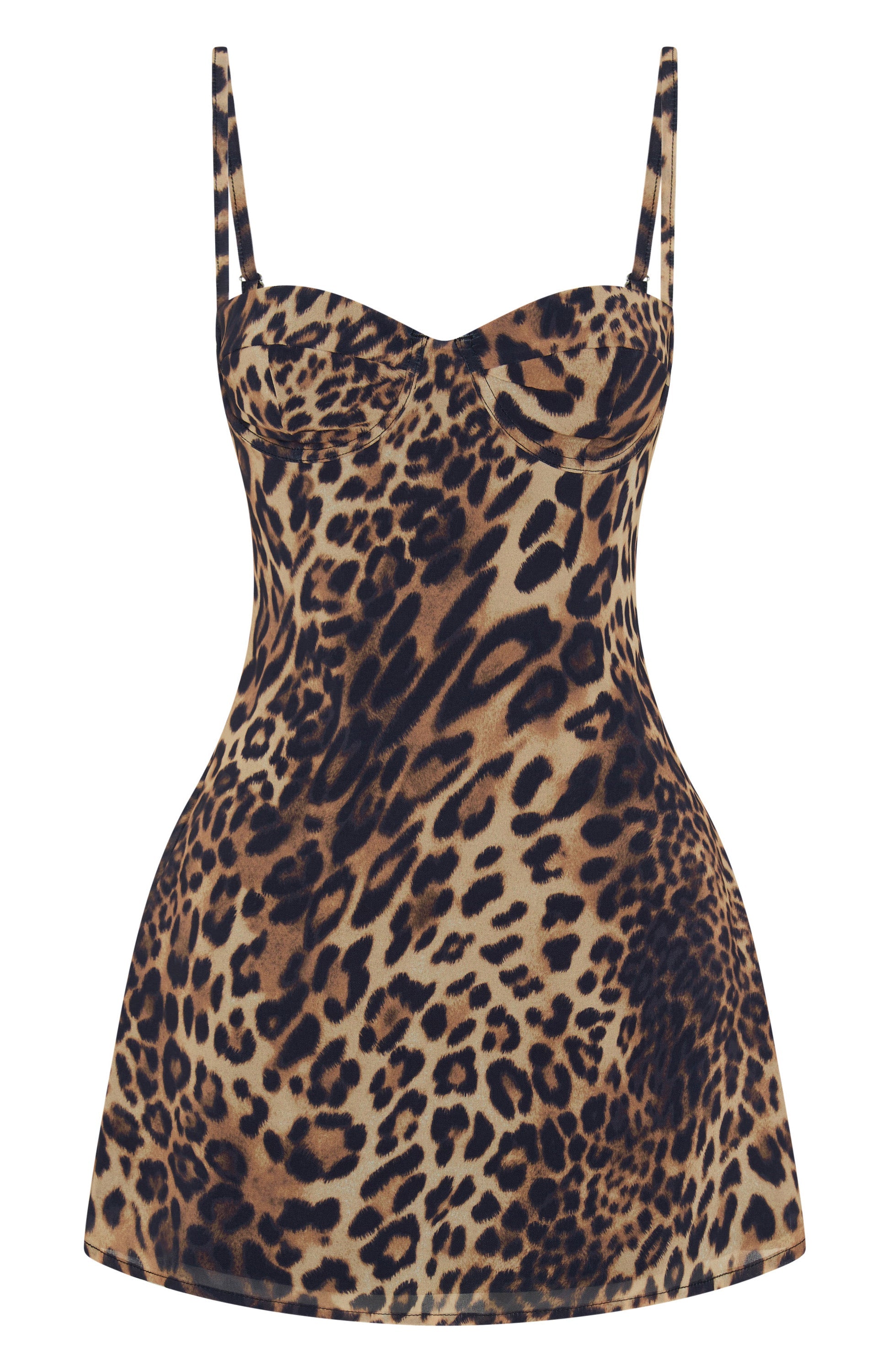 In The Back Of My Mind Mini Dress Leopard