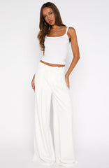 It's Now Or Never Pants White