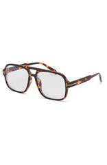 Jordan Blue Light Glasses Leopard/Clear