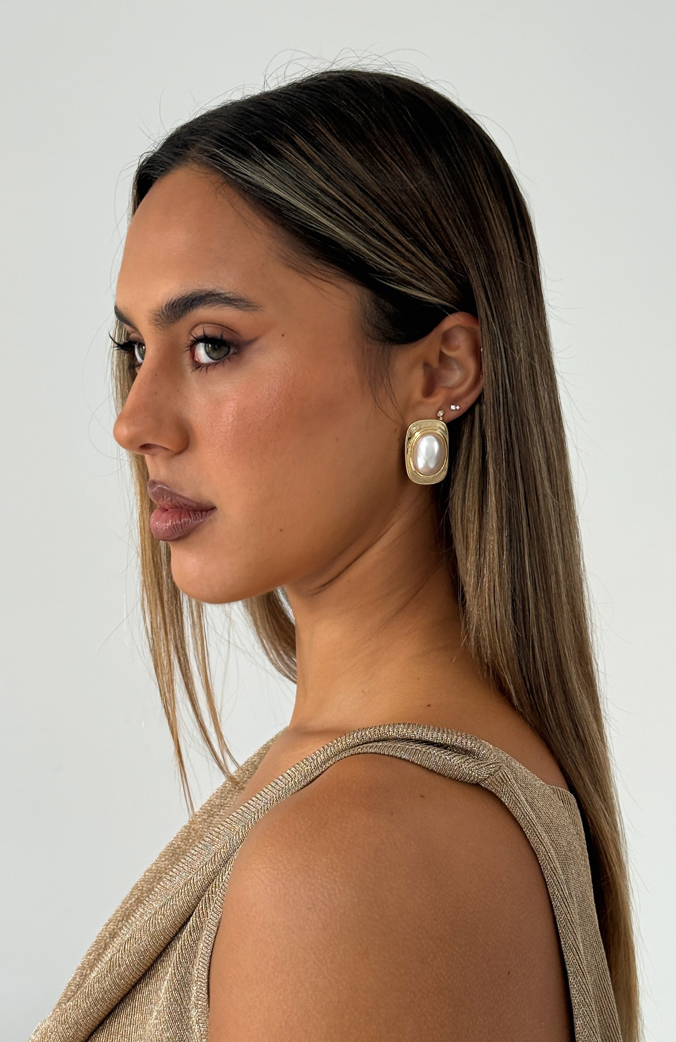 Leigh Earrings Gold