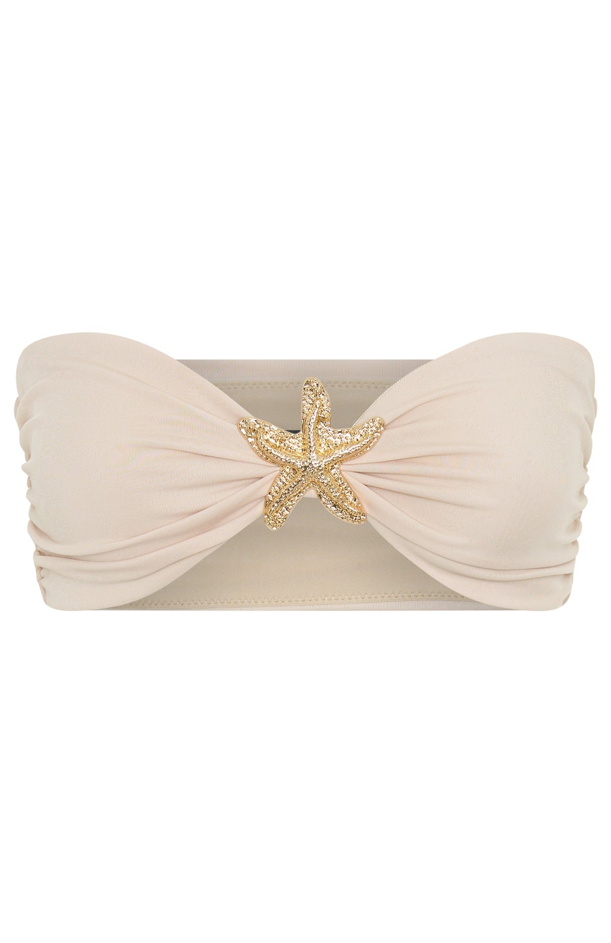 Lil Mermaid Strapless Top Latte