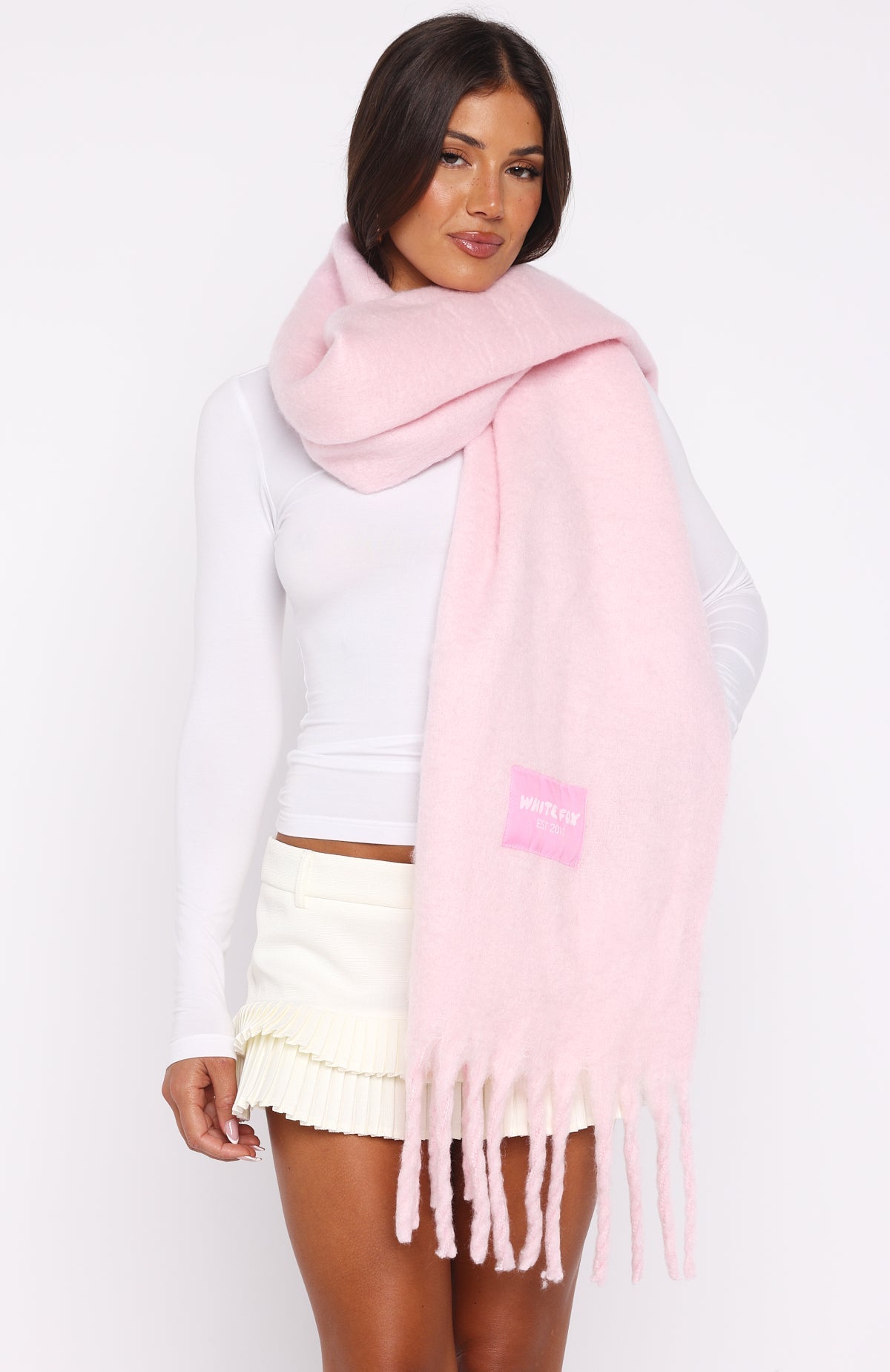 Luna Scarf Baby Pink
