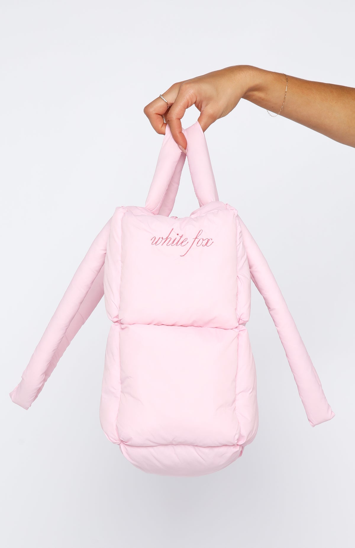Malik Puffer Shoulder Bag Marshmallow