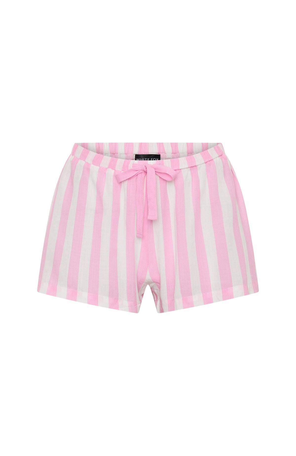 Silly Season Pyjama Shorts Pink/White Stripe