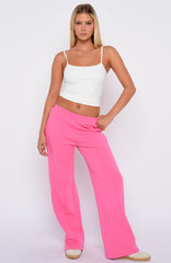 Stuck In The City Track Pants Hot Pink