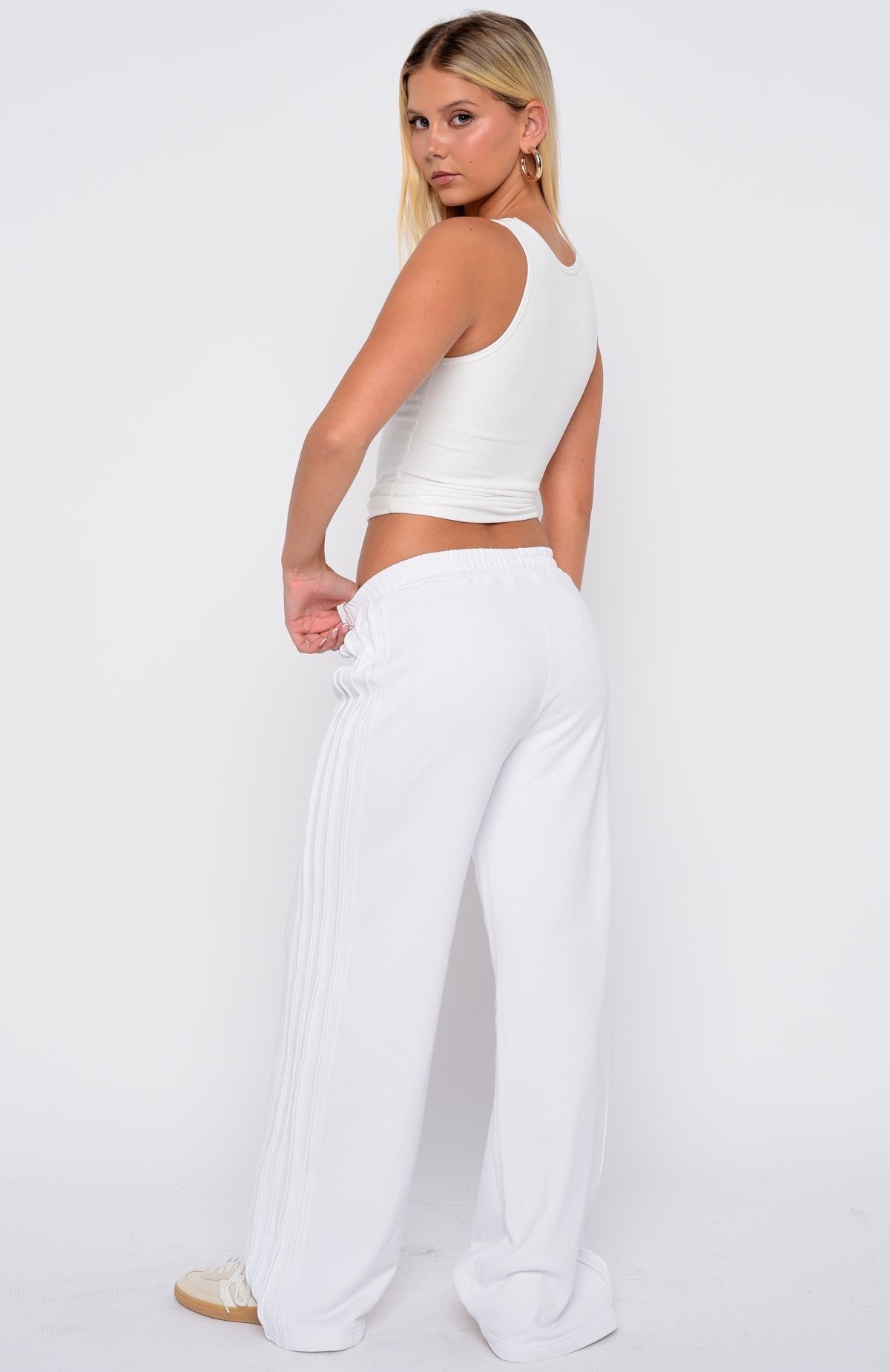 Stuck In The City Track Pants White