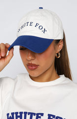 Talking Over You Cap White/Blue