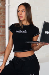 The Original Baby Tee Black